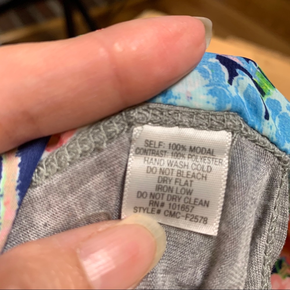 Color Thread Colorful Floral Long Tee (M) - Picture 16 of 16